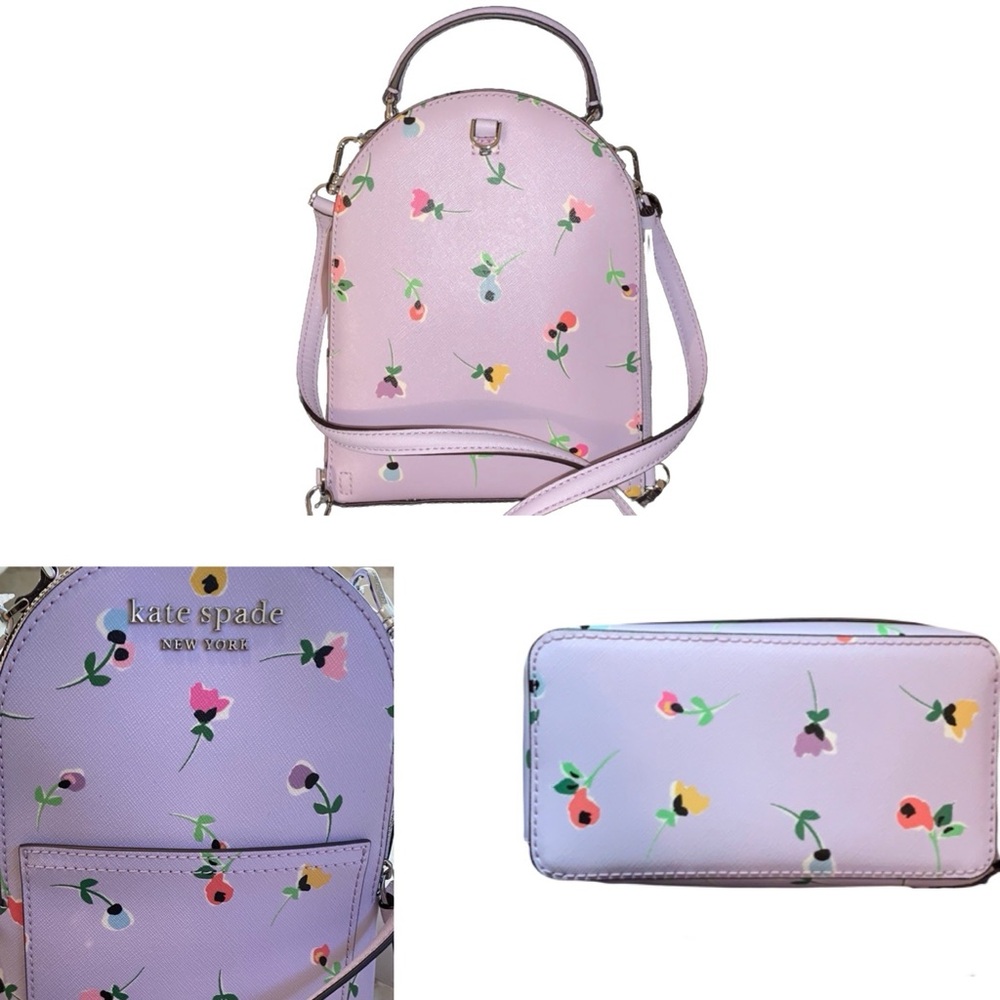 SOLD!!Kate Spade New York Cameron Ditsy Floral Mini Backpack & Matching Wallet - Picture 10 of 13